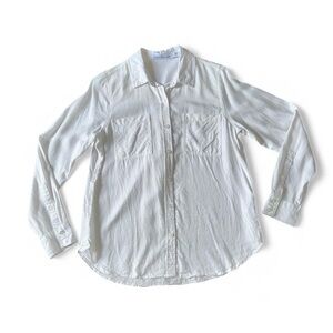 Calvin Klein women’s button up white shirt from Nordstrom